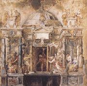 Peter Paul Rubens The Temple of Fanus (mk01) oil painting on canvas